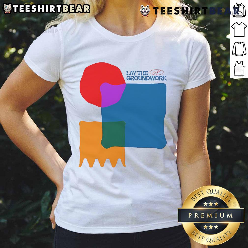 Official Titan Groundwork Fundamentals Ladies Tee Alt Text: Official Titan Groundwork Fundamentals ladies tee showcasing a stylish design, perfect for casual wear and enthusiasts.