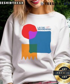 Official Titan Groundwork Fundamentals Sweatshirt in navy blue, showcasing logo and stylish design for casual wear.
