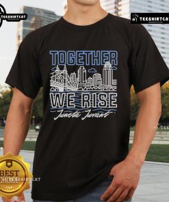 Alt Text: Official Together We Rise Juncta Juvant Ohio River Flood 2025 Disaster Relief T-Shirt featuring bold graphic design.
