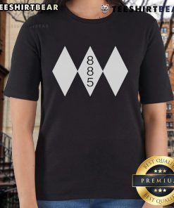 Alt Text: Official Triple Diamond 885 Ladies Tee featuring a stylish design in vibrant colors for casual wear.