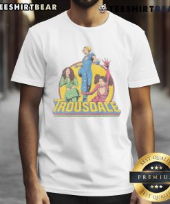 Official Trousdale Comic Book T-Shirt featuring vibrant graphics and a comfortable fit for fans of Trousdale comics.