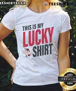 Official Tulsa Golden Hurricane 'This Is My Lucky' ladies tee in vibrant colors, perfect for game day or casual wear.