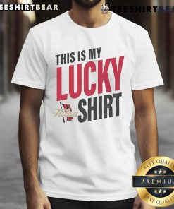 Official Tulsa Golden Hurricane 'This Is My Lucky' T-Shirt featuring team colors and logo, perfect for fans and game days.