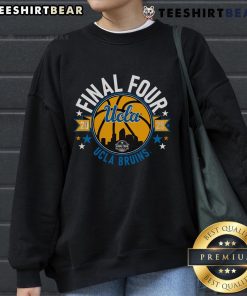 UCLA Women's Final Four 2025 sweatshirt featuring team colors and logo, perfect for fans supporting UCLA basketball.