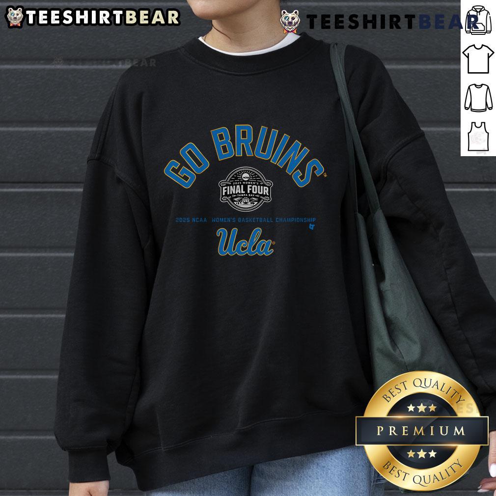 Official Ucla Basketball Go Bruins Final Four Sweatshirt Alt Text: Official UCLA Basketball Go Bruins Final Four Sweatshirt featuring team colors and logo, perfect for fans.