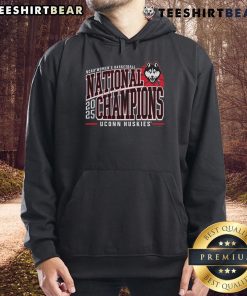 Official UConn Huskies Homefield 2025 NCAA Women's Basketball National Champions Hoodie showcasing team pride and style.