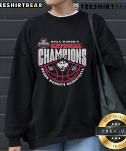 UConn Women's Basketball National Champions traditional sweatshirt showcasing team pride and championship spirit.