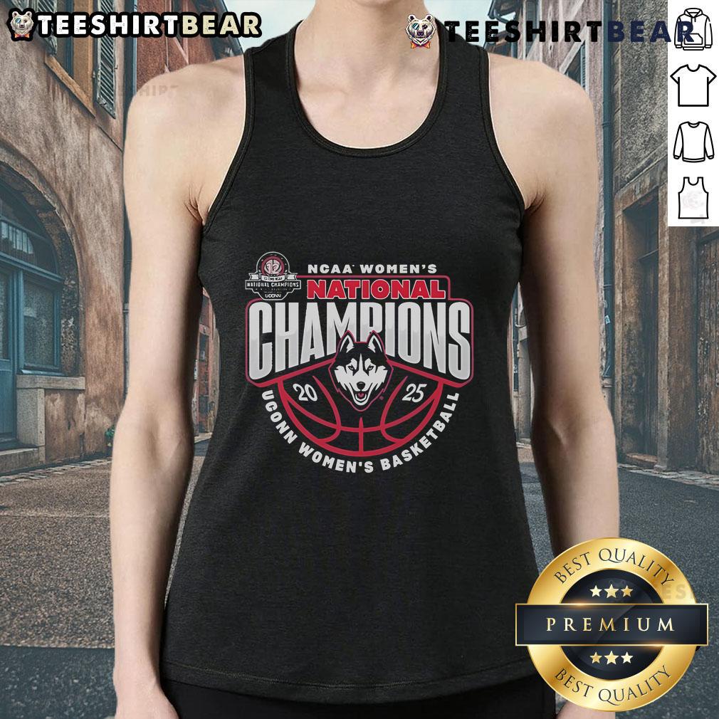 Official Uconn Women'S Basketball National Champions Traditional Tank Top UConn Women's Basketball National Champions traditional tank top featuring team logo and championship colors.