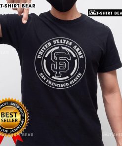 Alt Text: Official United States Army San Francisco Military Appreciation T-Shirt featuring bold graphics and patriotic colors.