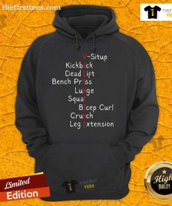 Official Valentine's Day gym workout exercises tank list hoodie featuring heart-themed designs and fitness motivation.