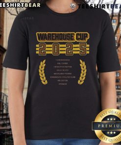 Official Warehouse Cup The Woogas 2025 ladies tee featuring a stylish design perfect for fans and casual wear.