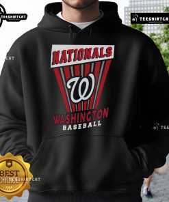 Official Washington Nationals baseball starter hoodie in navy, perfect for fans and game-day wear.