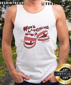 Official Who's Laughing Now Horizon Mayday Parade tank top featuring vibrant graphic design and comfortable fit for fans.