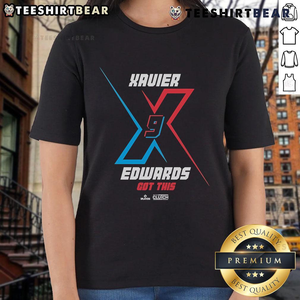 Official X Got This Xavier Edwards Ladies Tee Official X Got This Xavier Edwards Ladies Tee featuring stylish design and vibrant colors for fans and fashion lovers.