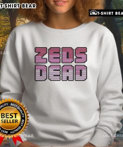Official Zeds Dead Heartbeat Sweatshirt featuring vibrant design, perfect for fans and music lovers.