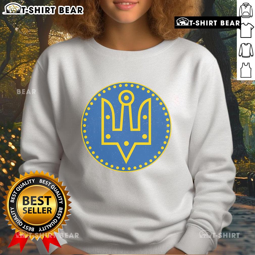 Official Zelensky Tryzub Sweatshirt Official Zelensky Tryzub Sweatshirt featuring the Ukrainian emblem in a stylish design, perfect for supporters of Ukraine.