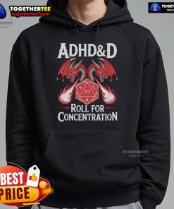 Original neurodiversity hoodie for ADHD featuring a roll design for concentration, perfect for neurodivergent individuals.