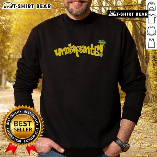 Original Pod Meets World Underpants Sweatshirt featuring vibrant design and cozy fit, perfect for fans of the podcast.