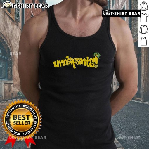Original Pod Meets World Underpants Tank Top featuring a fun design for casual wear and summer outings.