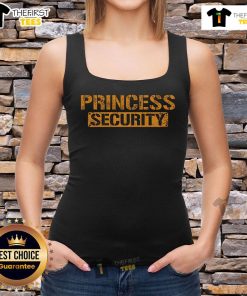 Original Princess Security Halloween Tank Top featuring a fun graphic design perfect for Halloween festivities.