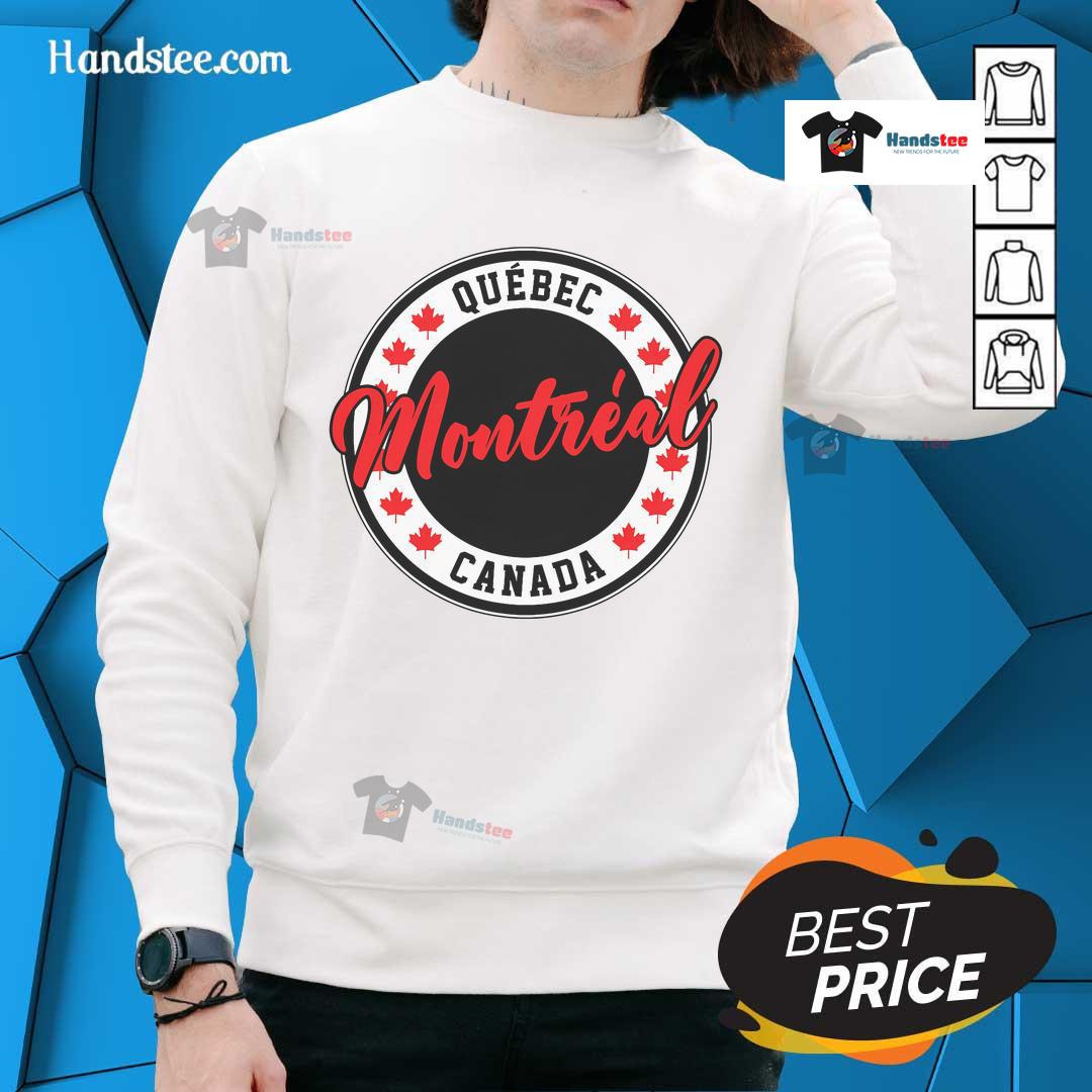 Original Quebec Montreal Canada Script Circle Leaf Sweatshirt Original Quebec Montreal Canada script circle leaf sweatshirt design featuring vibrant colors and stylish lettering.