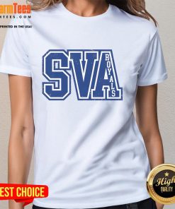Original SVA Royals Summit View Academy ladies tee in vibrant colors, perfect for school spirit and casual wear.