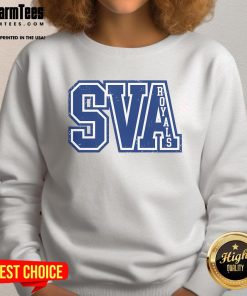 Original SVA Royals Summit View Academy sweatshirt showcasing vibrant school colors and stylish design for students.