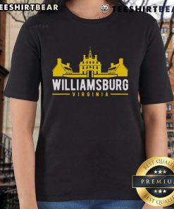 Alt Text: Original Williamsburg Virginia Colonial Ladies Tee featuring historic design and vibrant colors for a stylish look.