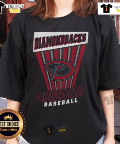 Premium Arizona Diamondbacks baseball starter ladies tee in stylish design, perfect for fans and casual wear.