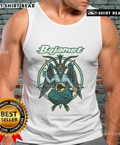 Premium Bajamet Baphomet tank top featuring a bold design, perfect for stylish casual wear and unique fashion statements.