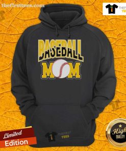 Premium Baseball Mom Sports Mom Hoodie in stylish design, perfect for cheering at games and showcasing team spirit.