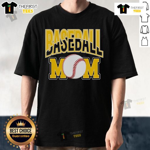 Premium Baseball Mom Sports Mom T-Shirt featuring a stylish design, perfect for supporting your favorite player.