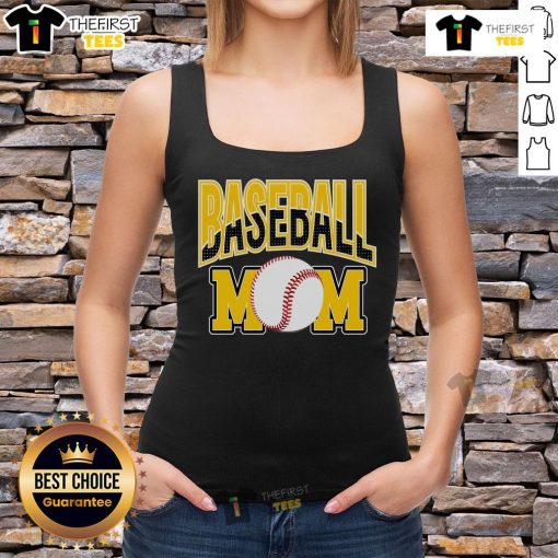 Premium Baseball Mom Sports Mom Tank Top in stylish design, perfect for cheering on your team at the ballpark.