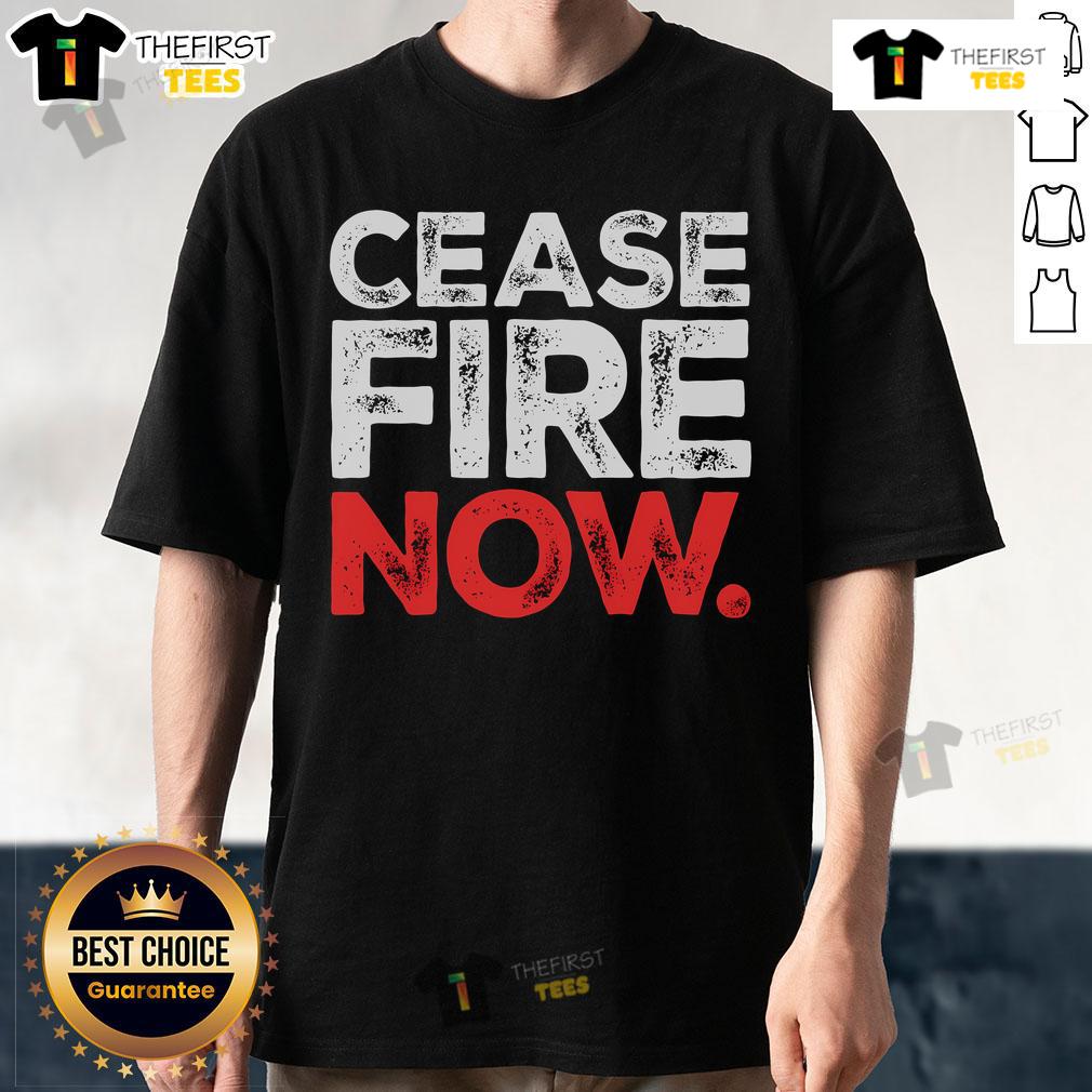 Premium Ceasefire Now Vintage T Shirt Premium Ceasefire Now Vintage T-Shirt featuring a retro design and bold text, perfect for peace advocates and vintage fashion lovers.