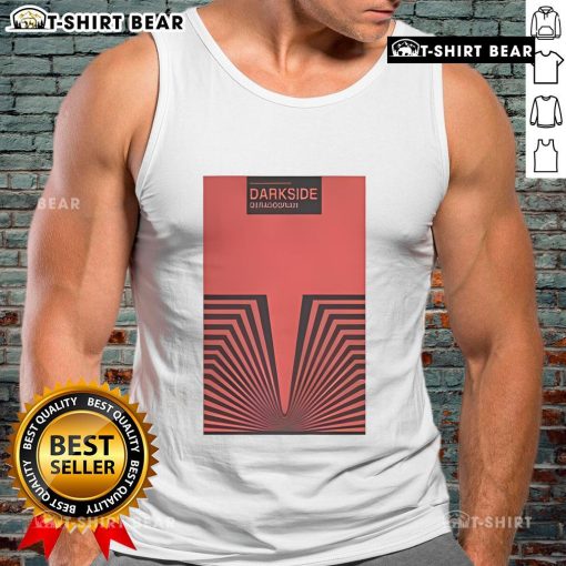 Premium Darkside Tour Poster tank top featuring San Francisco's Warfield venue, April 8, 2025 event details.