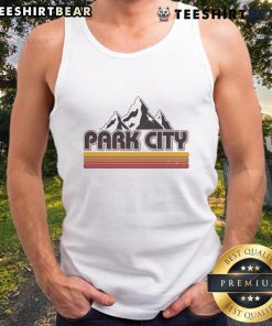 Premium Etro Vintage Park City Utah Mountain Logo Tank Top featuring a stylish graphic and comfortable fit.