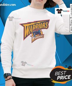 Premium Golden State Warriors Hardwood Classics Evergreen Sweatshirt featuring vibrant team colors and logo design.