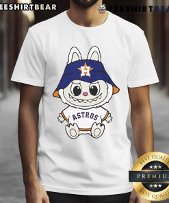 Premium Labubu Houston Astros T-Shirt featuring vibrant team colors and logo, perfect for loyal Astros fans.