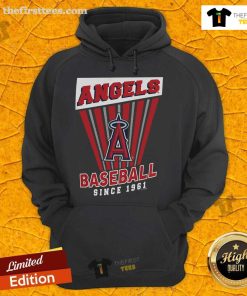 Premium Los Angeles Angels Since 1961 Starter Hoodie showcasing team logo and stylish design for fans.