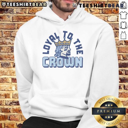 Premium Loyal to the Crown Hoodie in black, featuring a stylish design and comfortable fit for everyday wear.