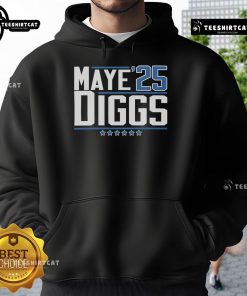 Premium Maye Diggs 25 Hoodie in black with stylish design, perfect for casual wear and sports enthusiasts.