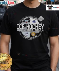 Premium NCAA DI Men's Ice Hockey Regional 2025 T-Shirt featuring vibrant graphics and comfortable fit for fans.