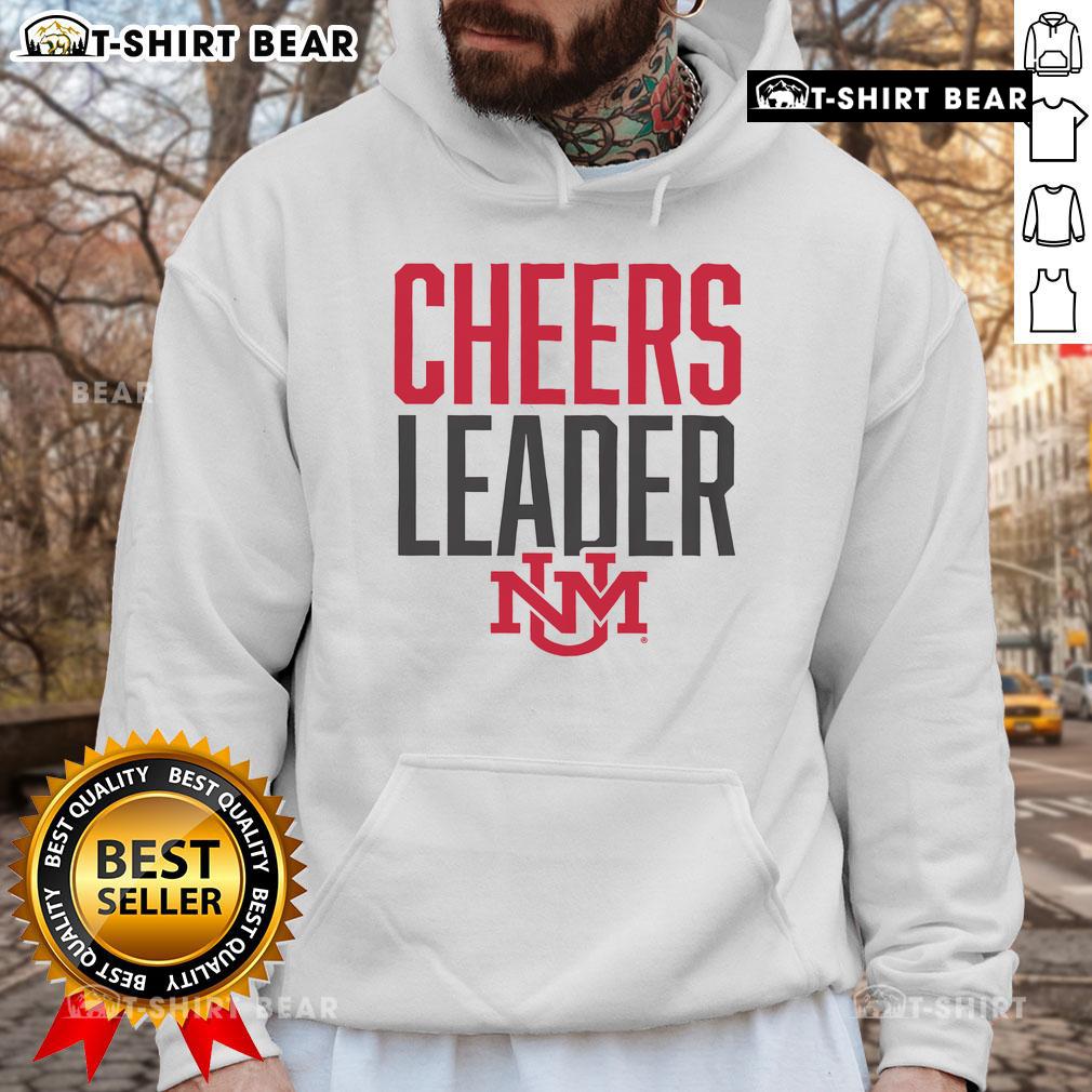 Premium New Mexico Lobos Cheers Leader Hoodie Premium New Mexico Lobos Cheers Leader Hoodie in vibrant colors, perfect for game day and showing team spirit.
