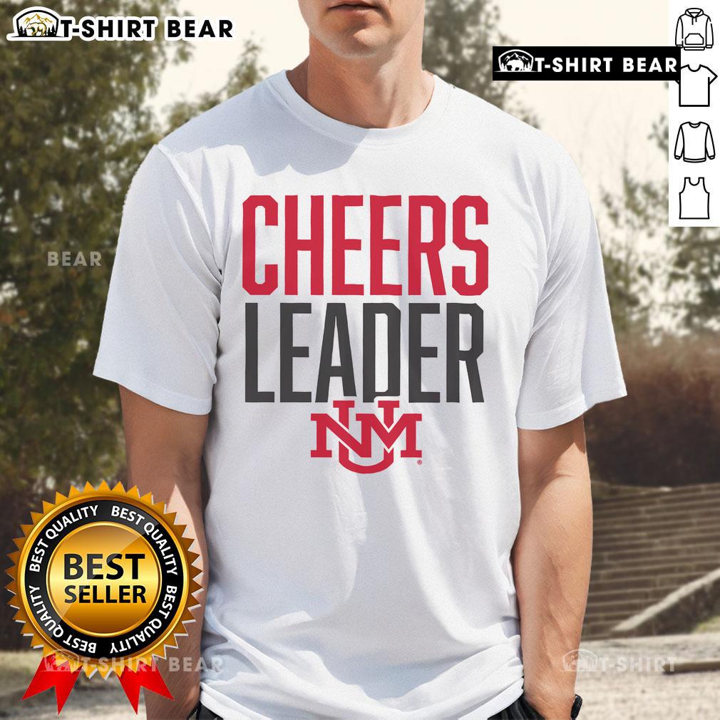 Premium New Mexico Lobos Cheers Leader T Shirt Premium New Mexico Lobos Cheers Leader T-Shirt featuring bold team colors and logo, perfect for game day spirit.