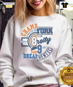 Premium New York Athletic Sports Champions Varsity Sweatshirt in vibrant colors, perfect for sports enthusiasts and casual wear.