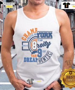 Premium New York Athletic Sports Champions Varsity Tank Top in vibrant colors for active lifestyles and stylish workouts.