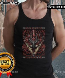Premium Rathalos Hunting Club tank top featuring vibrant Monster Hunter design for fans and gamers.
