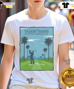Premium Talkin' Yanks Annual Spring Training Invitational T-Shirt featuring vibrant graphics and comfortable fit for fans.