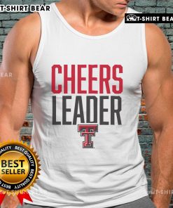 Alt Text: Premium Texas Tech Red Raiders cheerleader tank top featuring vibrant team colors and logo for game day style.