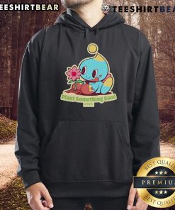 Premium Sonic hoodie featuring Hedgehog design for Earth Day, showcasing eco-friendly style and Chao characters.